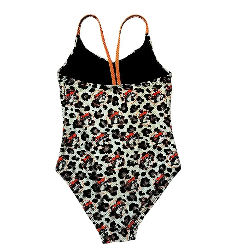 Buc-ee's Girls One Piece Swimsuit Youth S